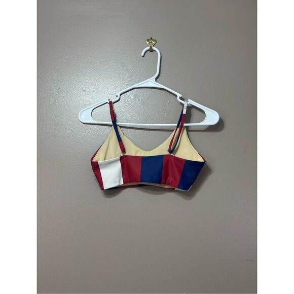 Albion Liberty Stripe Rise Bralette Bikini Top Women's XS - Picture 9 of 9